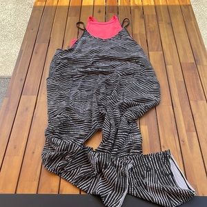 FP Movement Hot Shot Onesie - rare black and white printed pattern